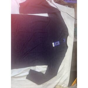 Apt.9 Mens Sweater C-large Blue V-neck Retail $56 NWT Christmas Pics So Soft 251